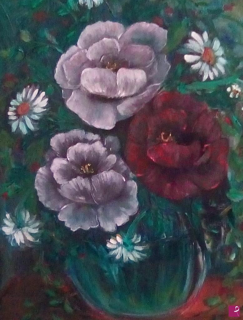 quadri in vendita online - Fiori