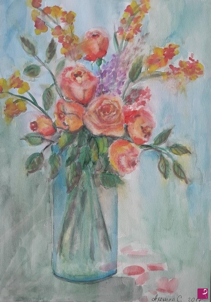 quadri in vendita online - Fiori
