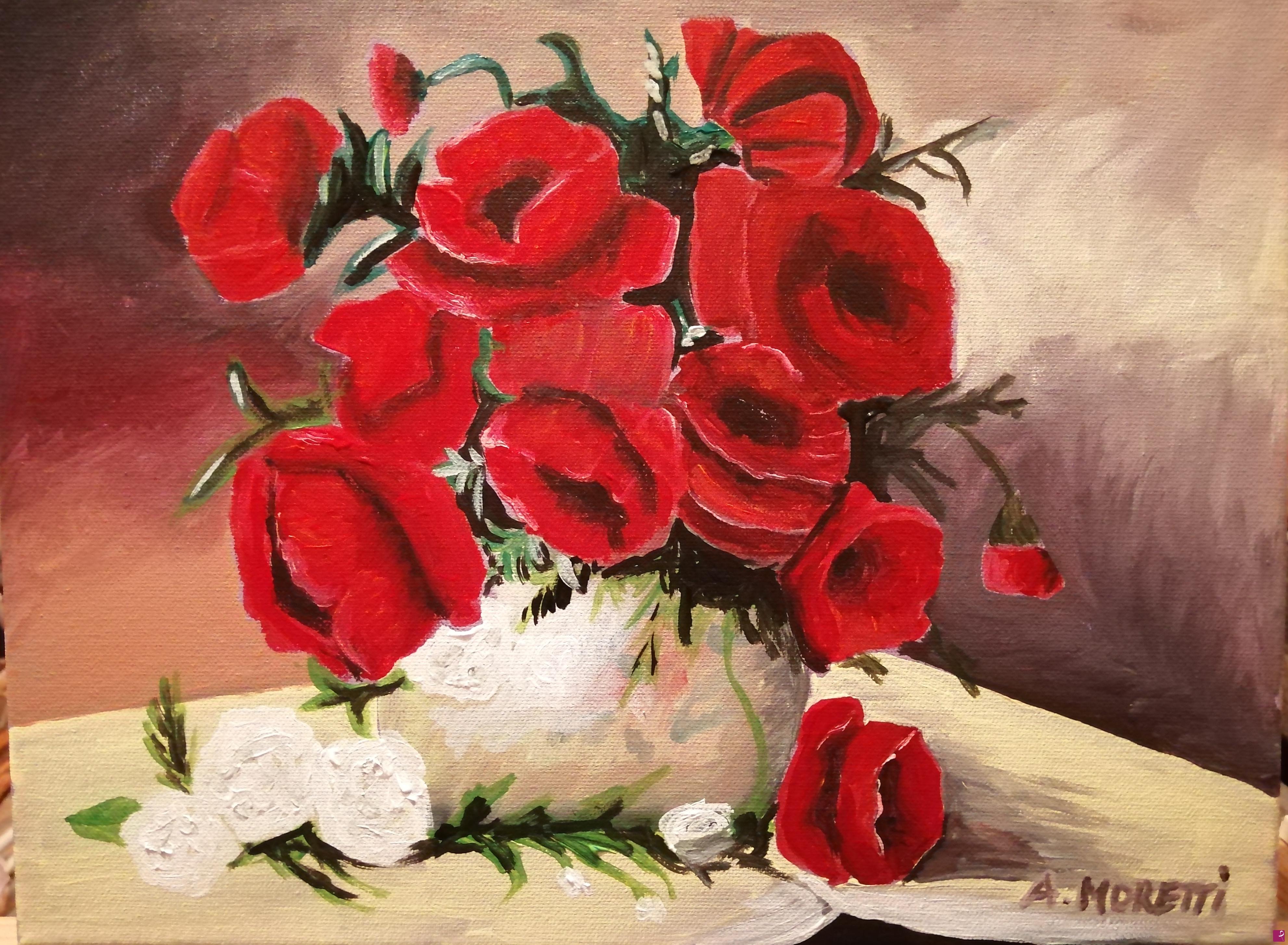 quadri in vendita online - Fiori