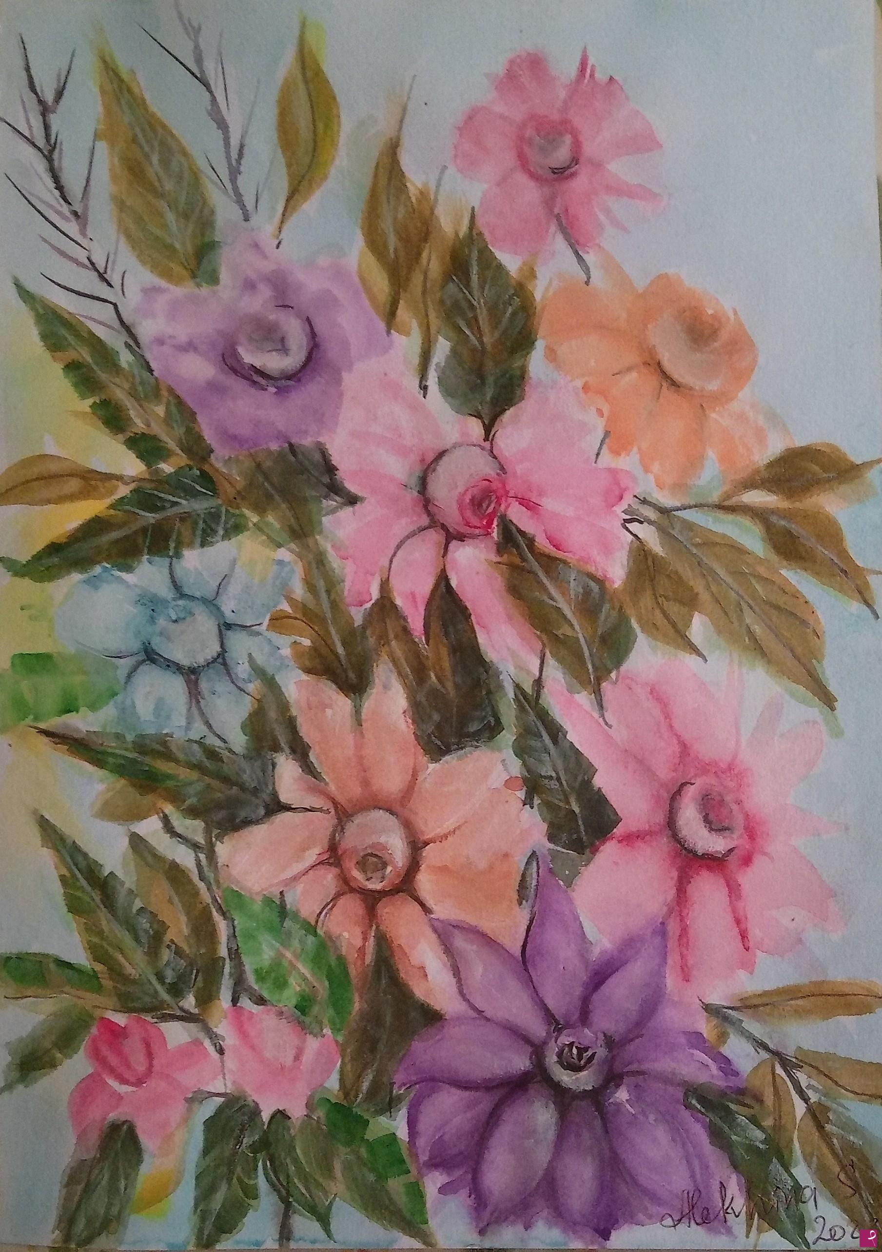 quadri in vendita online - Fiori 