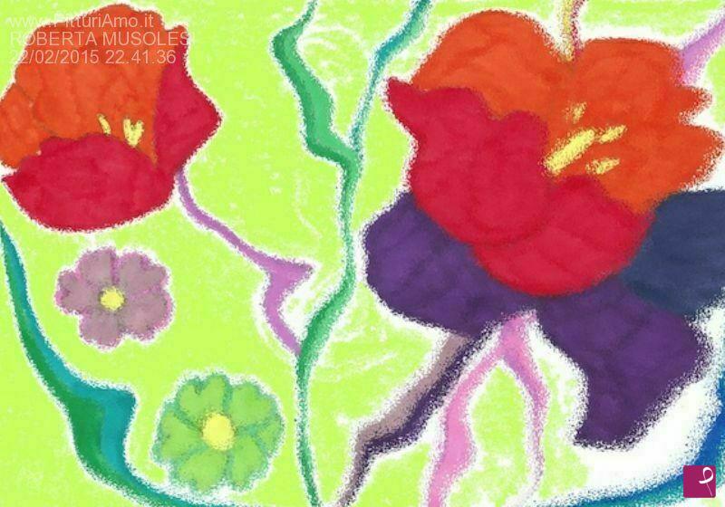 quadri in vendita online - Fiori