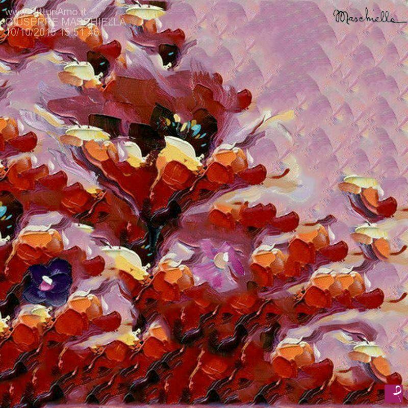 quadri in vendita online - FIORI ASTRATTI 8