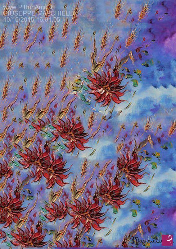 quadri in vendita online - FIORI ASTRATTI 9