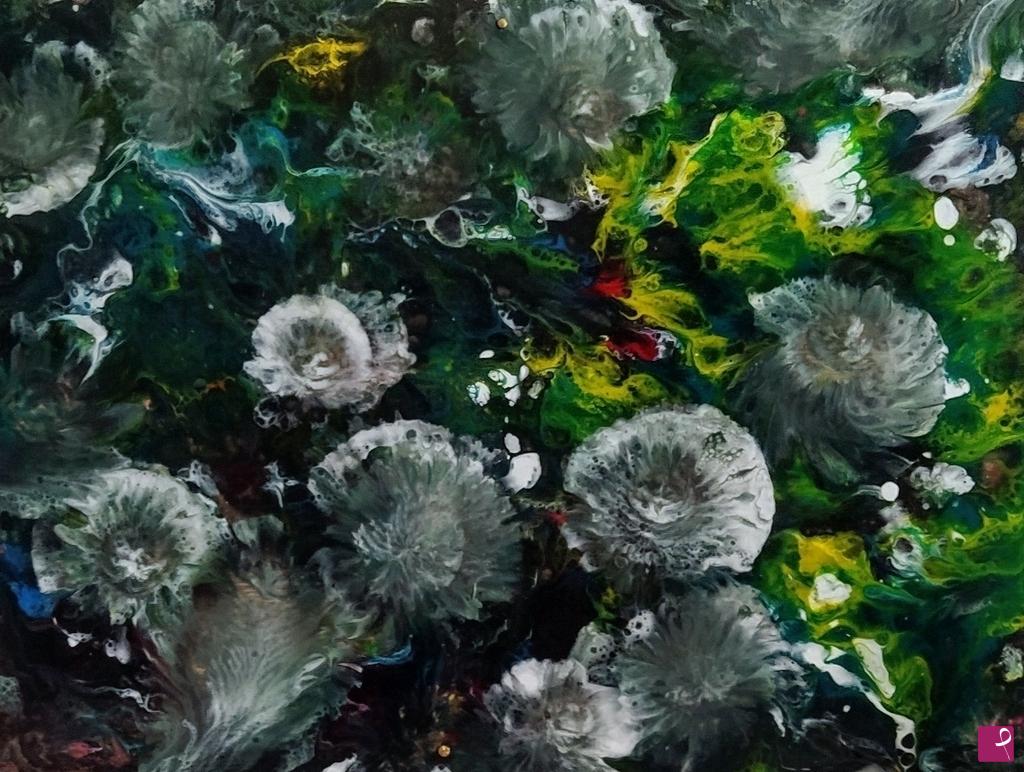 quadri in vendita online - Fiori bianchi