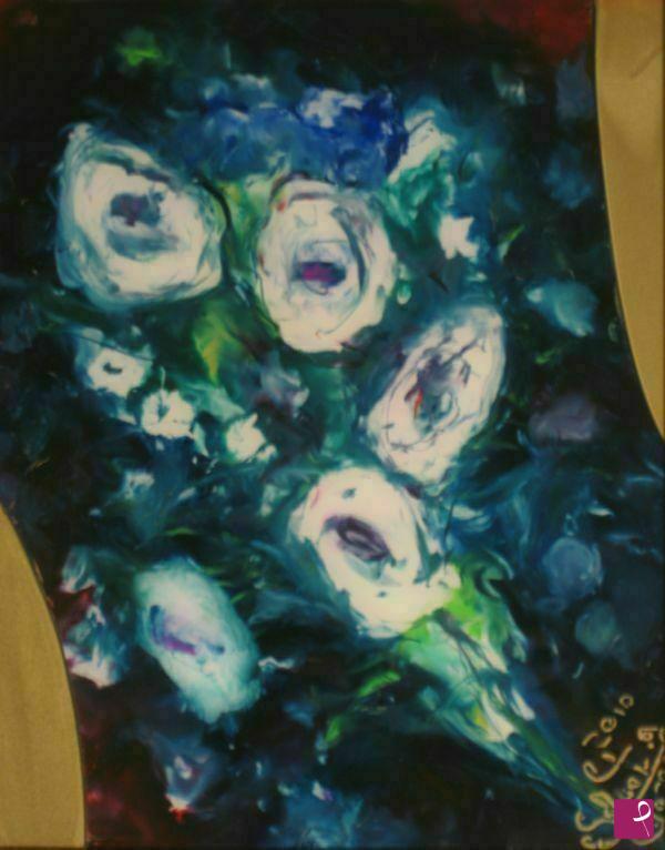 quadri in vendita online - FIORI BIANCHI