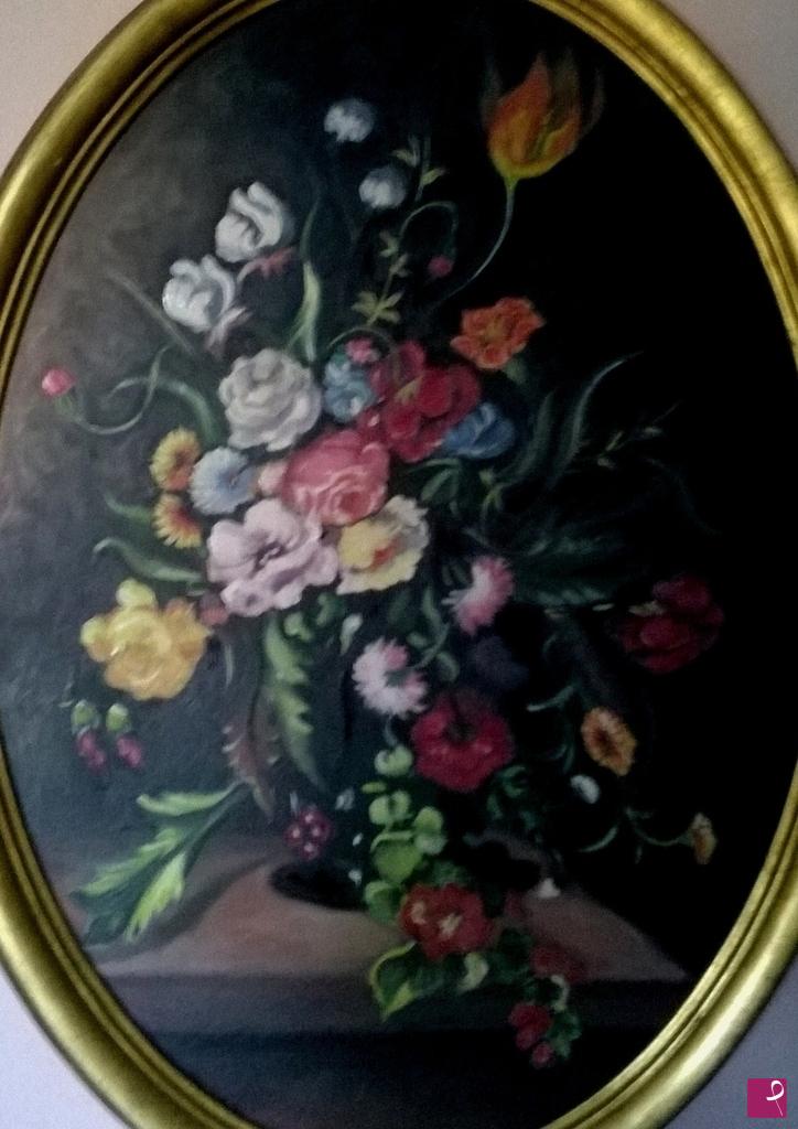 quadri in vendita online - Fiori con vaso