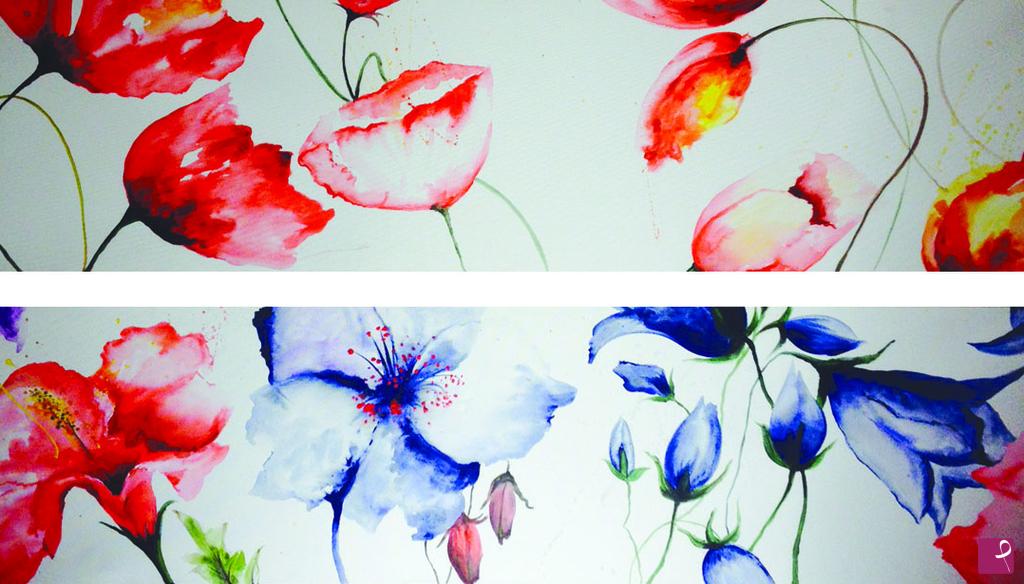quadri in vendita online - FIORI D'ACQUA