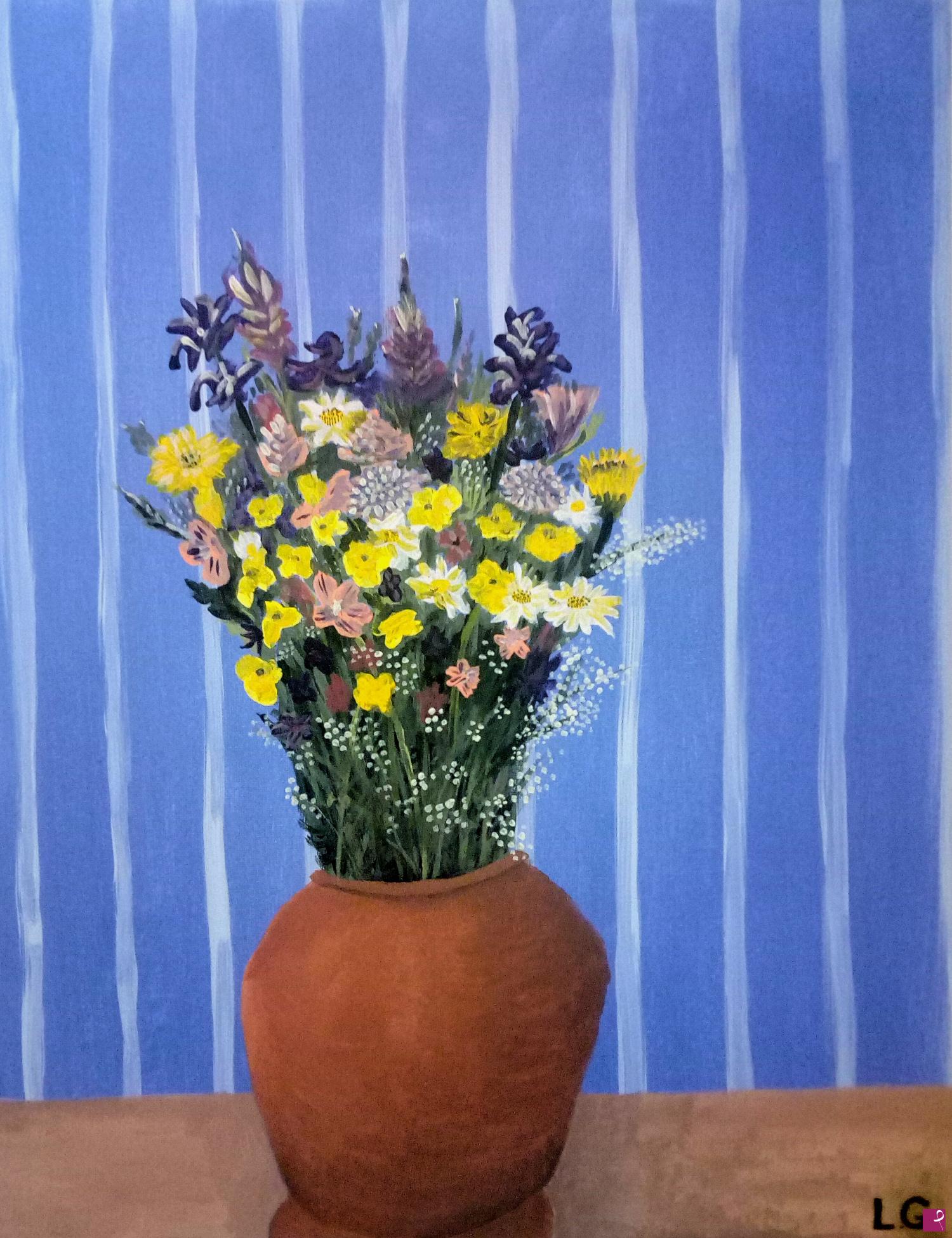 quadri in vendita online - Fiori dal monte Strega