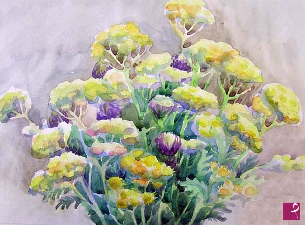 quadri in vendita online - Fiori del campo