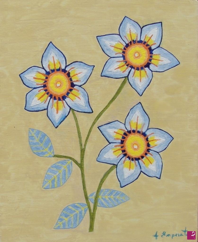 quadri in vendita online - " Fiori del deserto "
