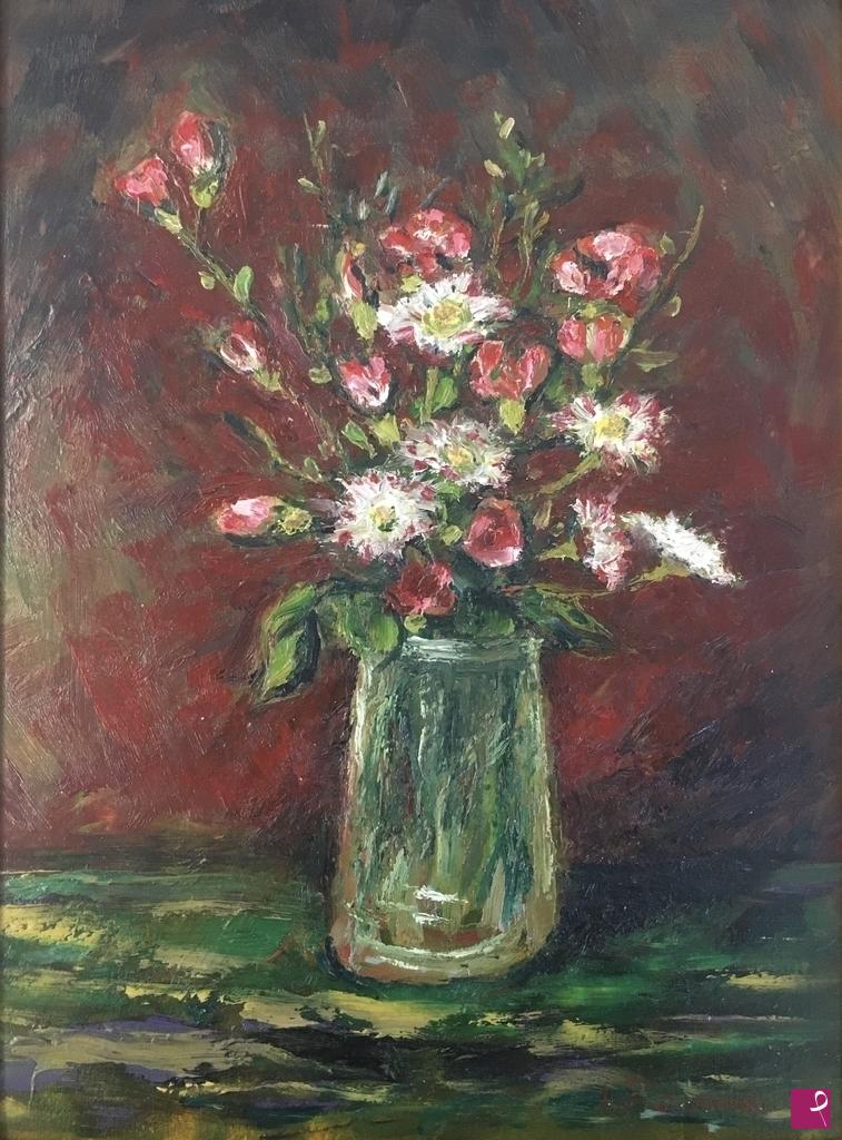 quadri in vendita online - Fiori del mio giardino