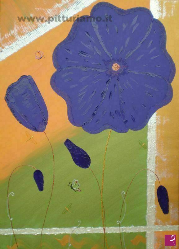 quadri in vendita online - Fiori del sud