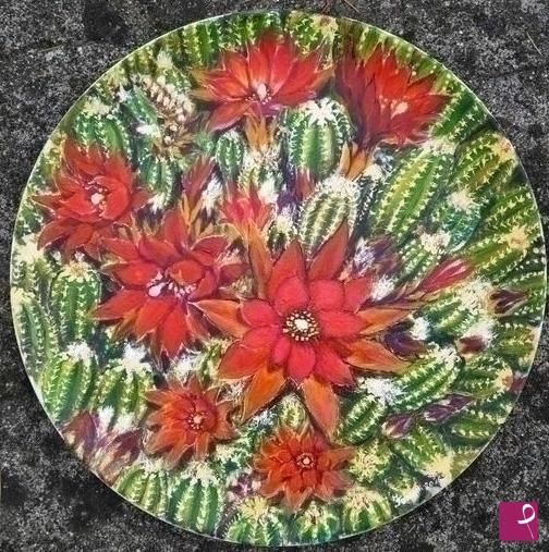quadri in vendita online - fiori di cactus