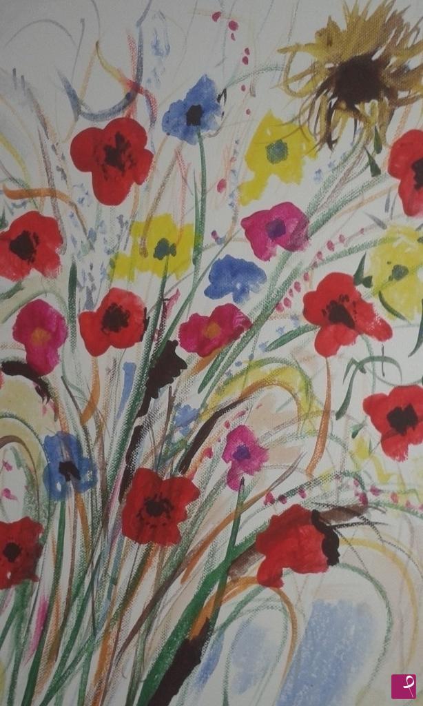 quadri in vendita online - Fiori  di campo