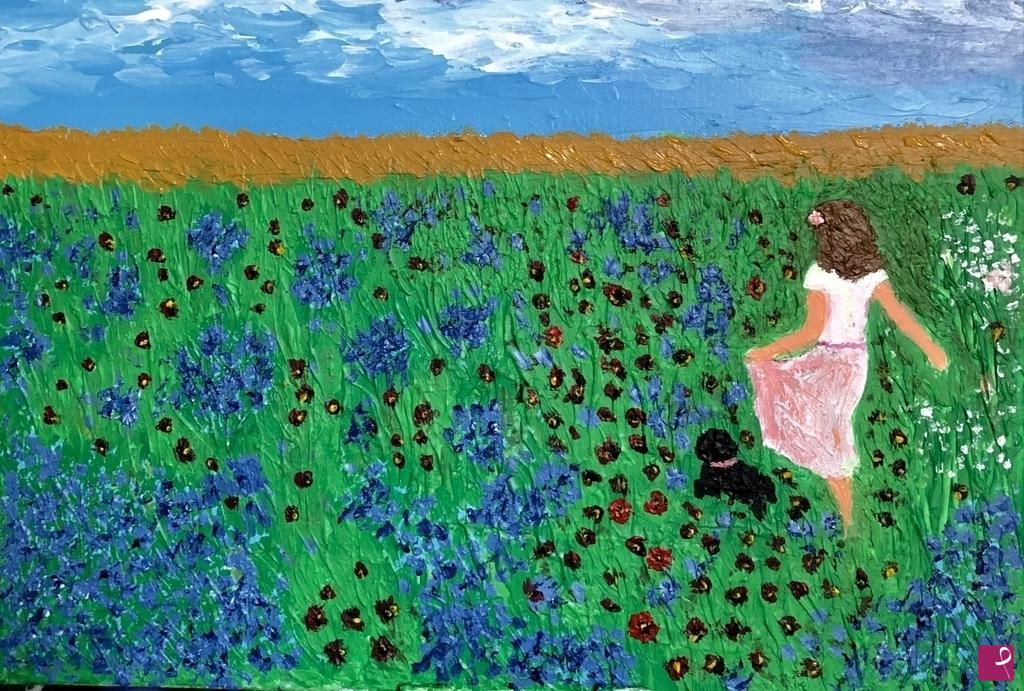 quadri in vendita online - fiori di campo