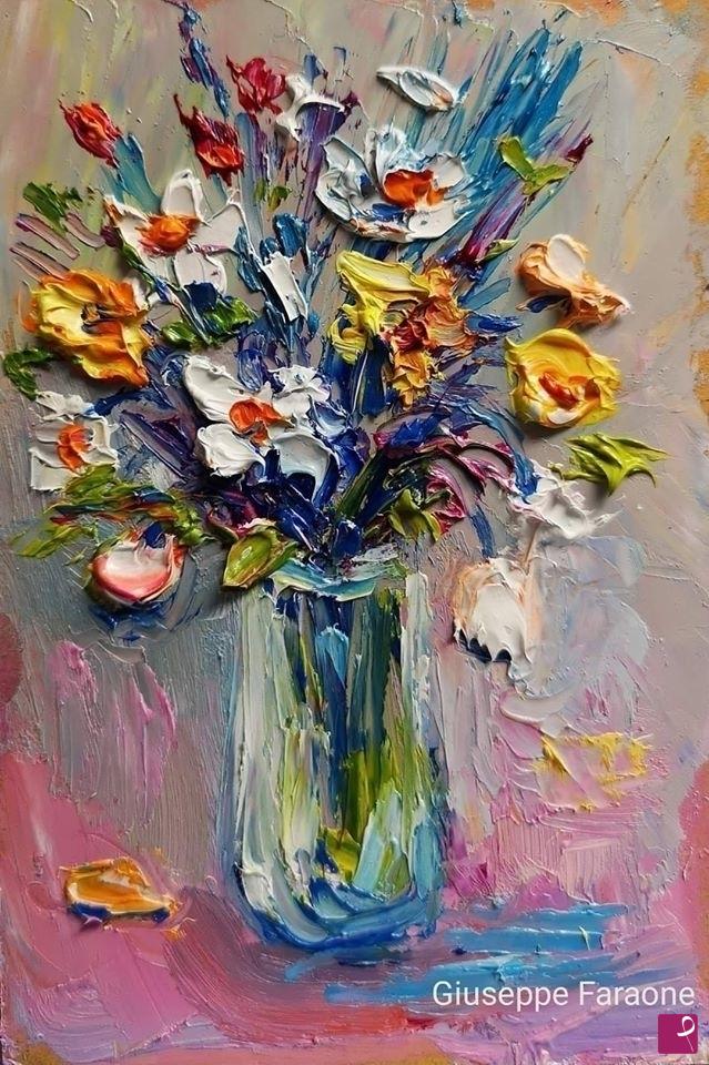 quadri in vendita online - Fiori di campo