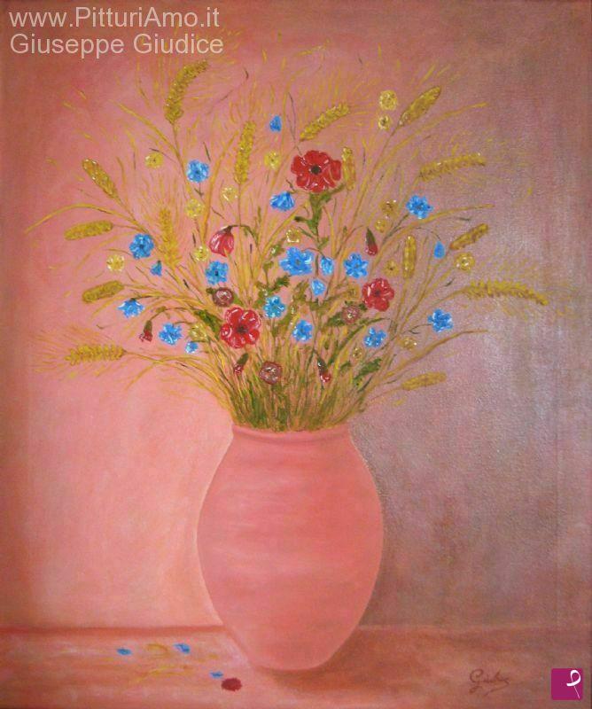 quadri in vendita online - Fiori di campo