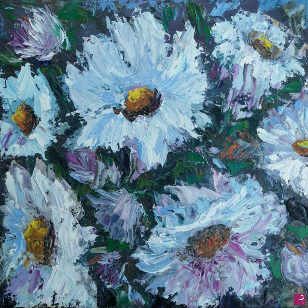 quadri in vendita online - Fiori di campo