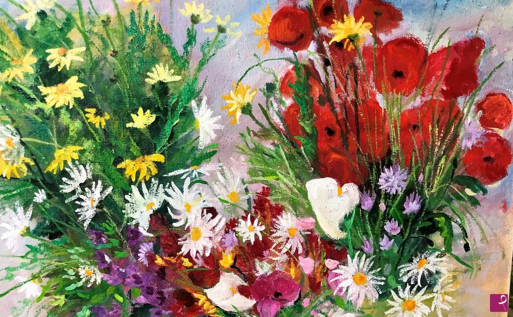 quadri in vendita online - fiori di campo