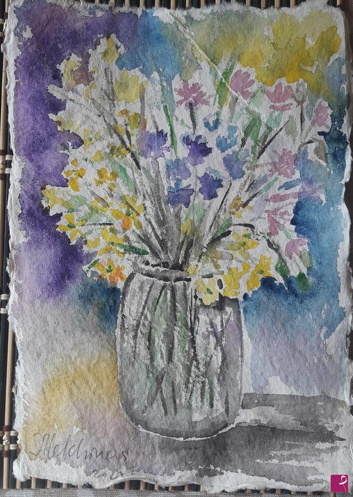 quadri in vendita online - Fiori di campo 