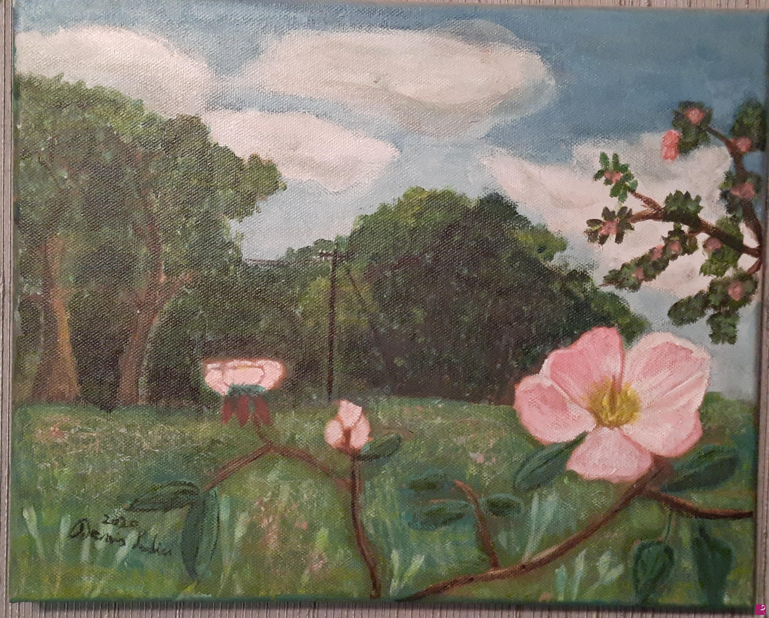 quadri in vendita online - Fiori di campo