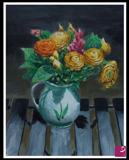 quadri in vendita online - FIORI DI CAMPO