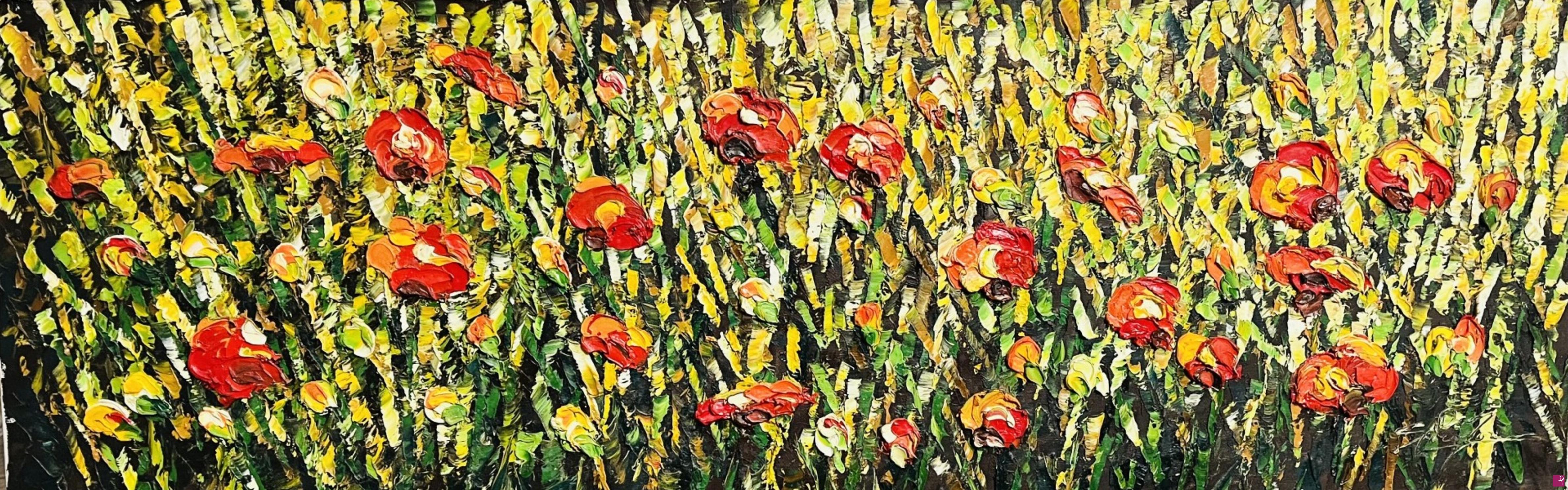 quadri in vendita online - Fiori di campo