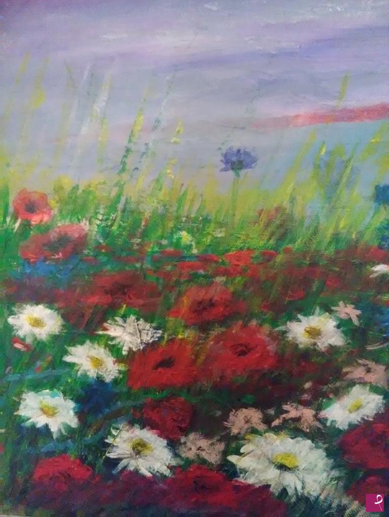 quadri in vendita online - fiori di campo