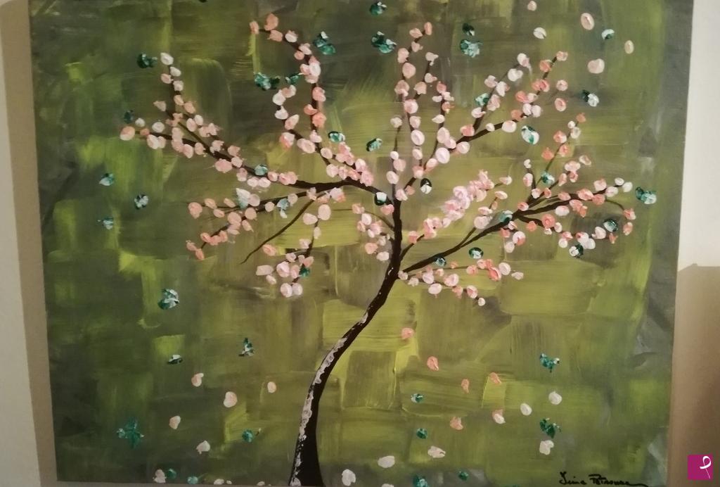 quadri in vendita online - Fiori di ciliegio
