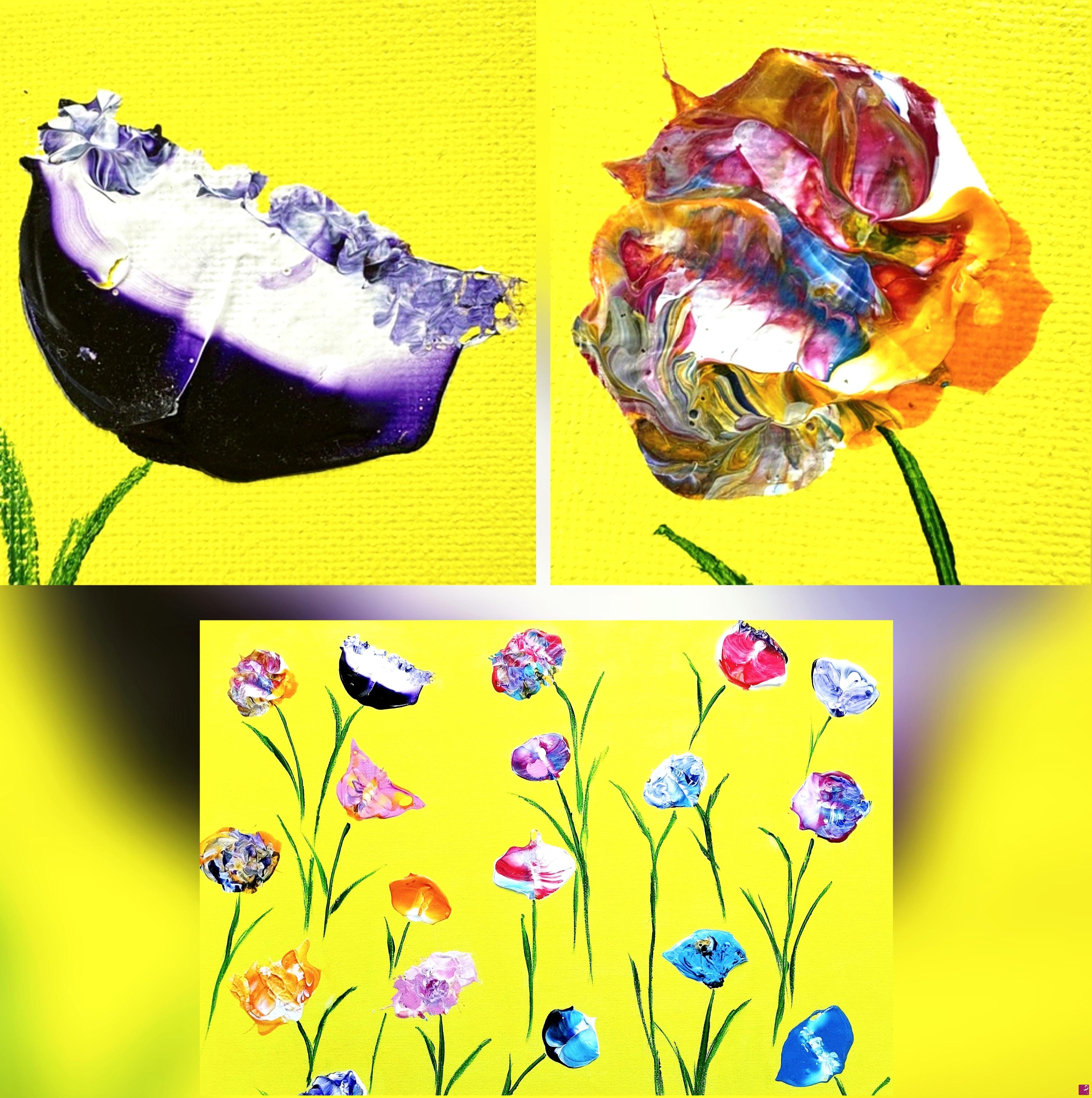 quadri in vendita online - Fiori di Fantasia