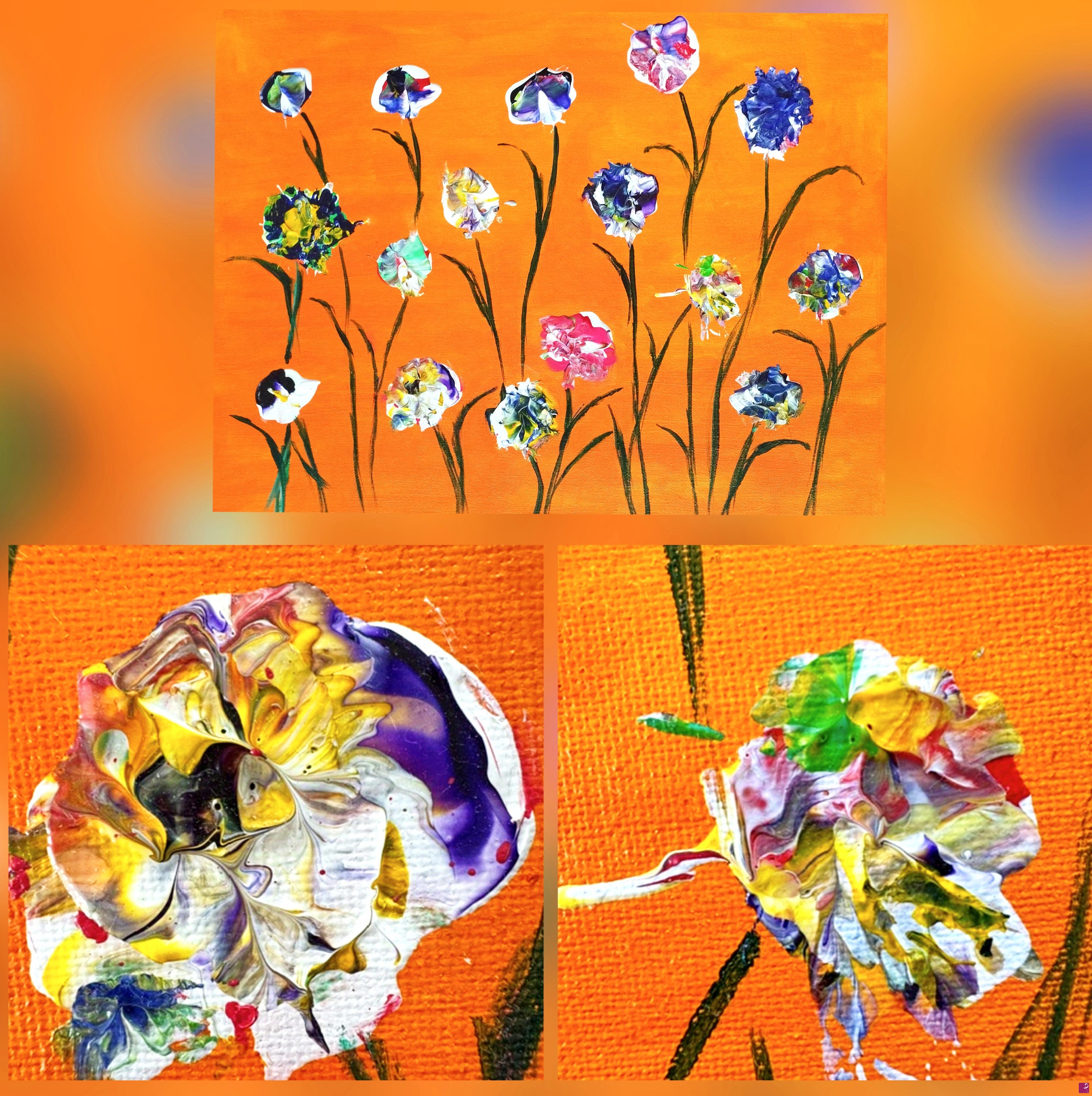 quadri in vendita online - Fiori di Fantasia