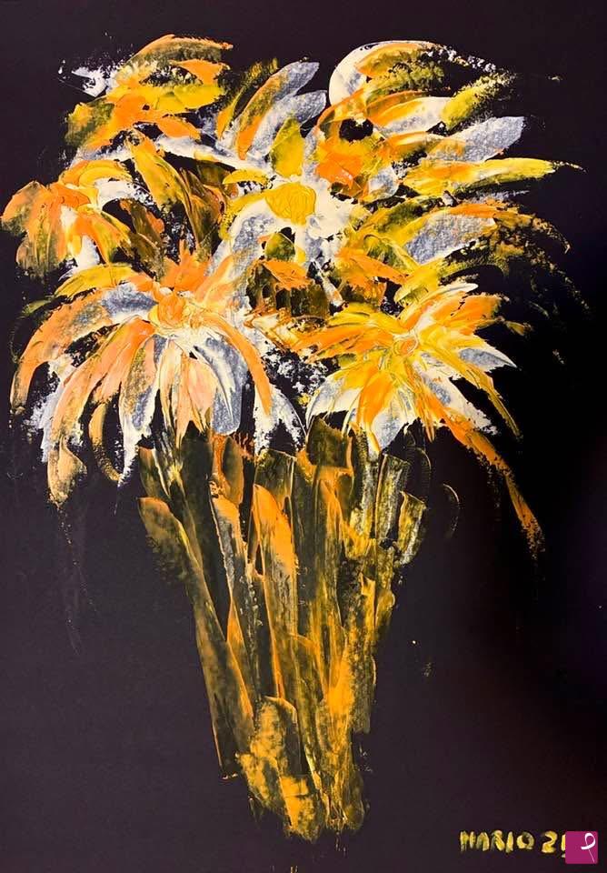 quadri in vendita online - Fiori di luce 
