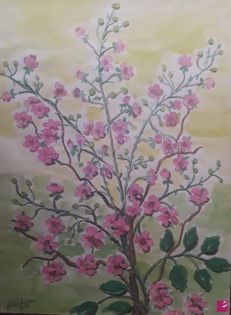 quadri in vendita online - Fiori di primavera