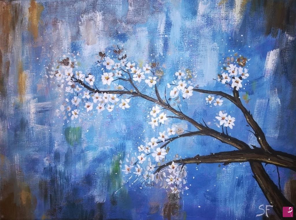 quadri in vendita online - Fiori di primavera