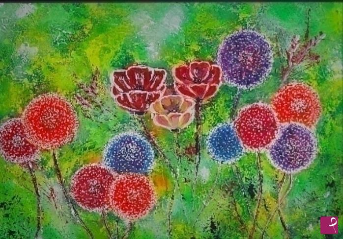 quadri in vendita online - Fiori di primavera 