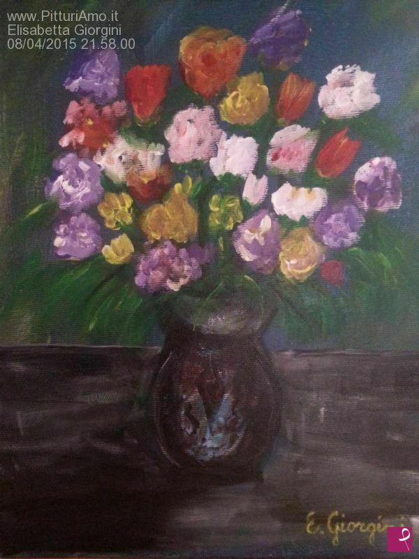 quadri in vendita online - Fiori di Primavera