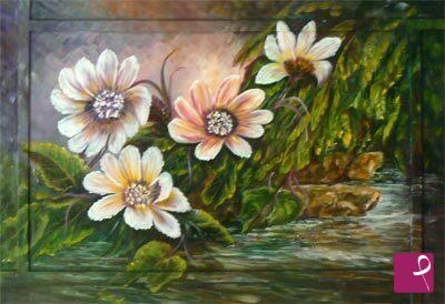 quadri in vendita online - Fiori di roccia