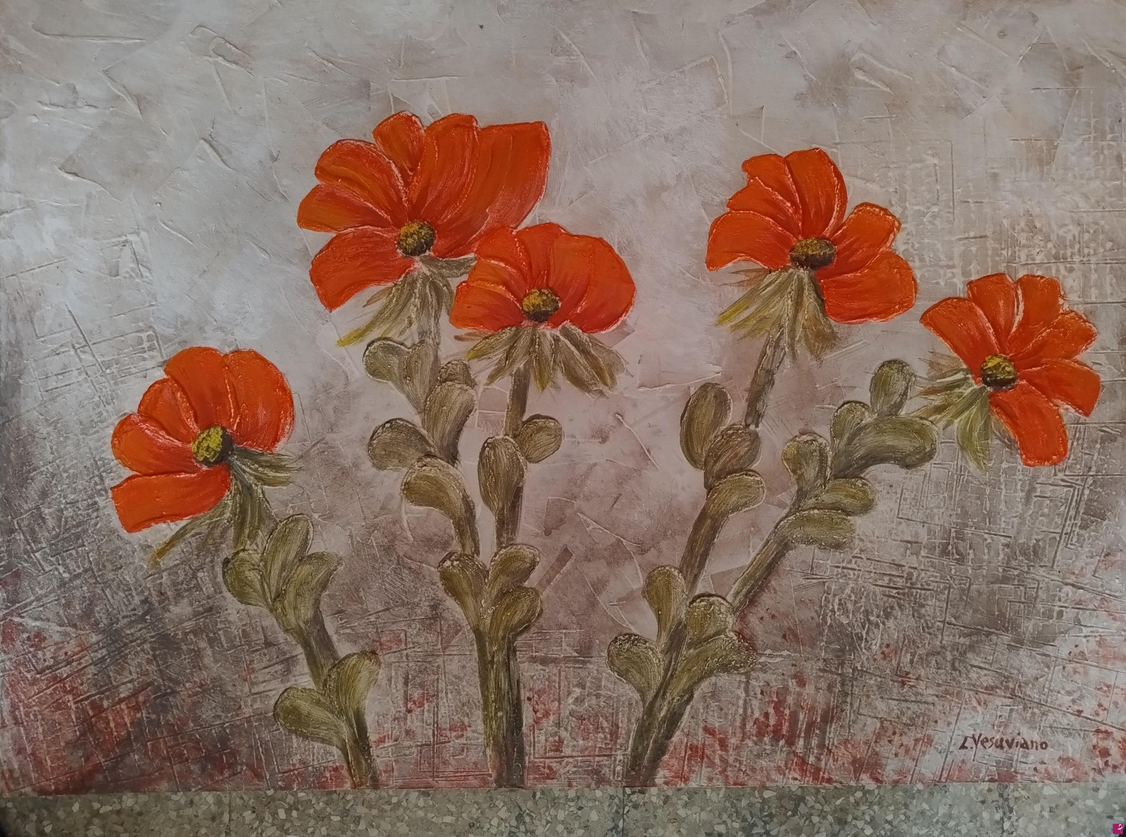 quadri in vendita online - Fiori e fantasia 