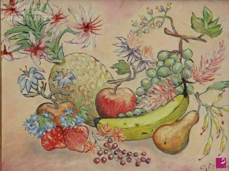 quadri in vendita online - Fiori e frutta