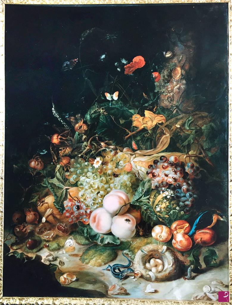 quadri in vendita online - FIORI, FRUTTA E INSETTI.- FLOWERS, FRUITS AND INSECTS