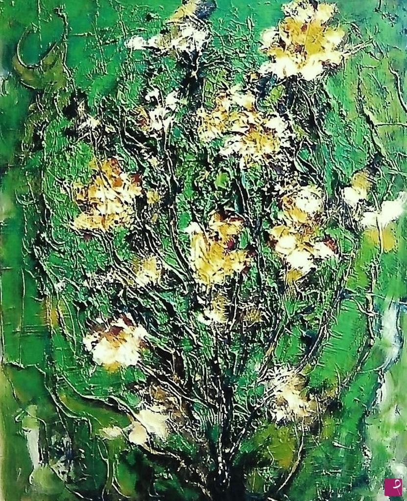 quadri in vendita online - Fiori gialli