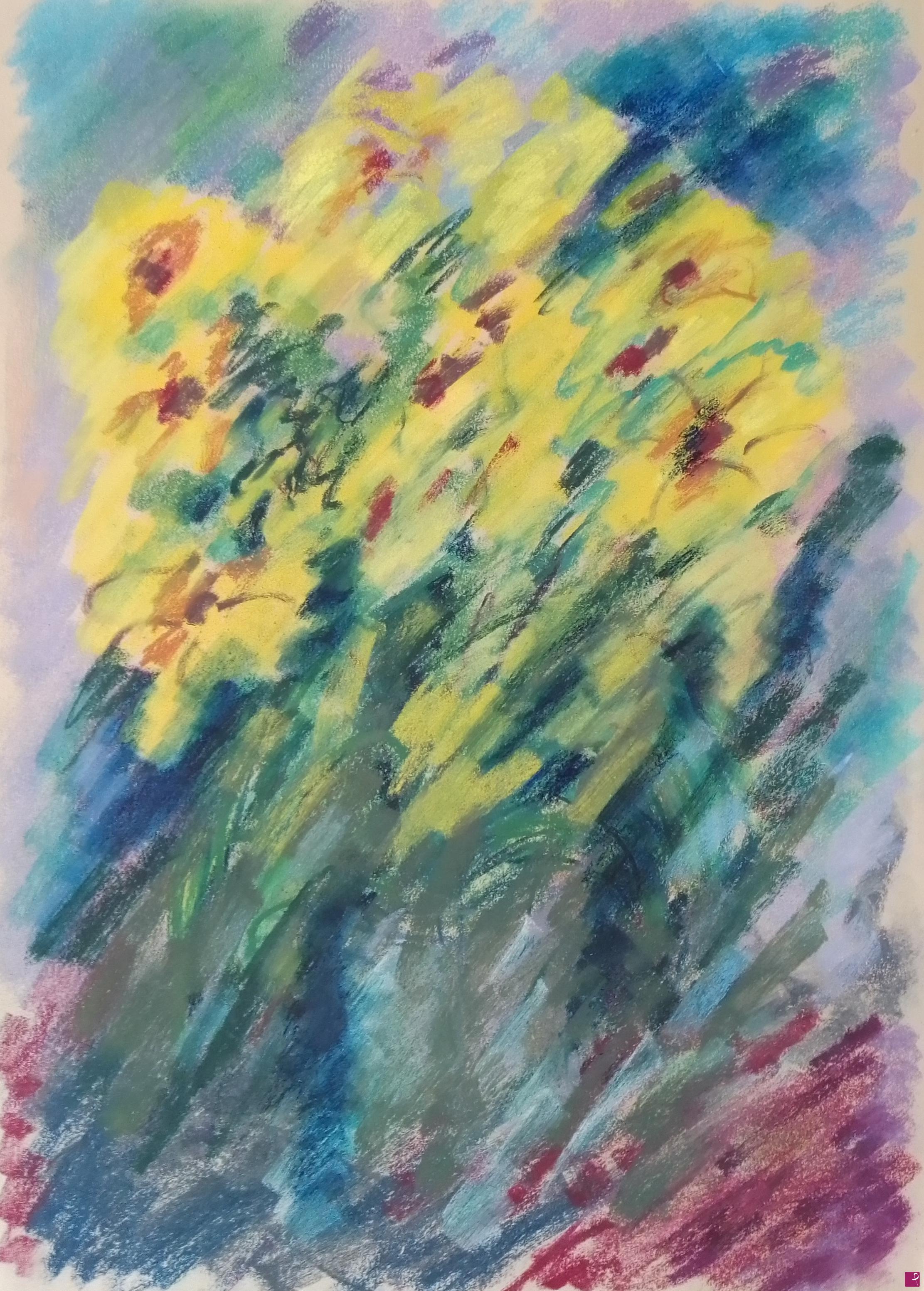 quadri in vendita online - fiori gialli