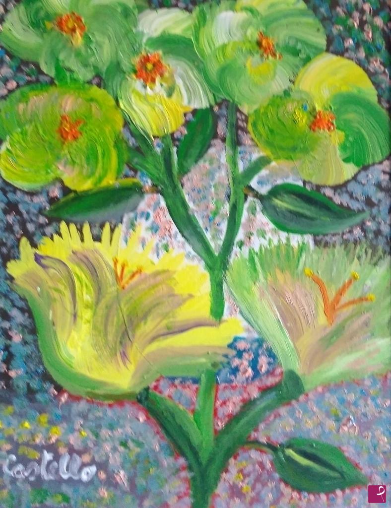 quadri in vendita online - fiori grandi