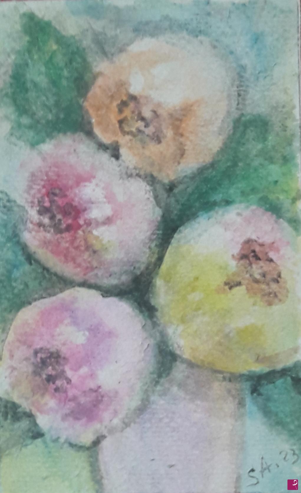 quadri in vendita online - Fiori in vaso 