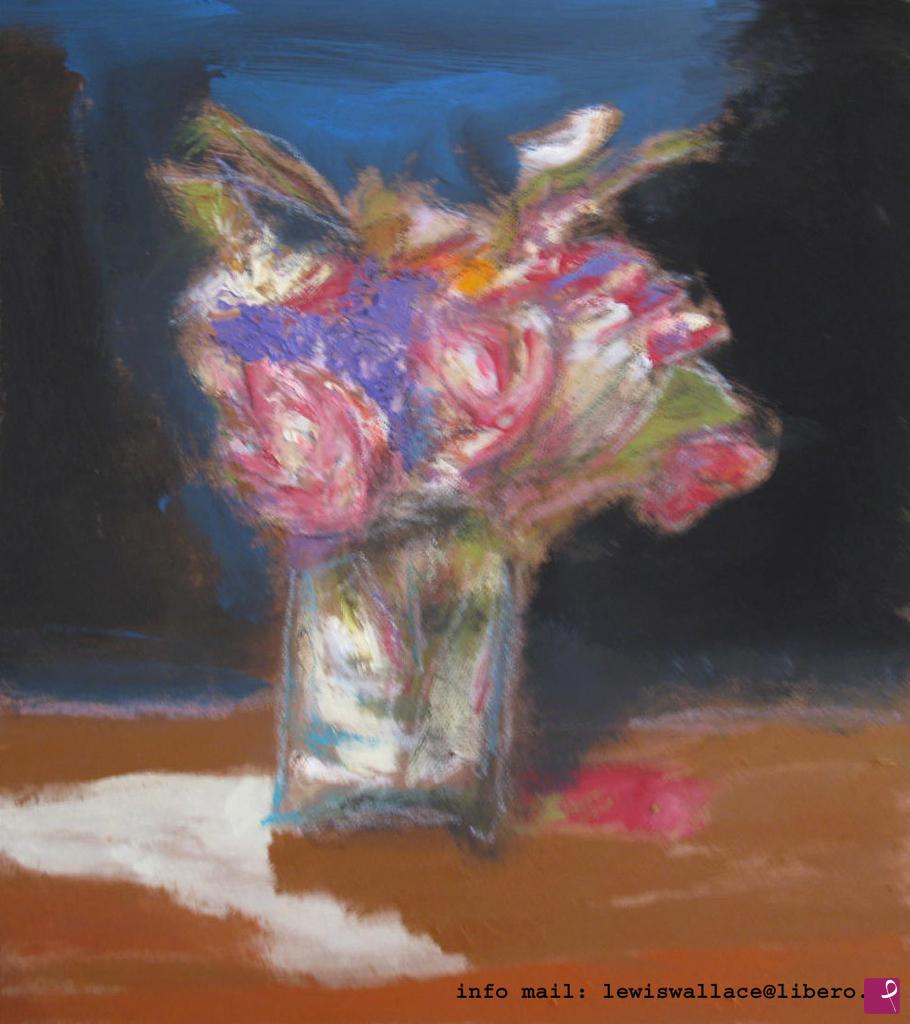 quadri in vendita online - Fiori in vaso cristallo (lib.isp. Manet 1888) 2016