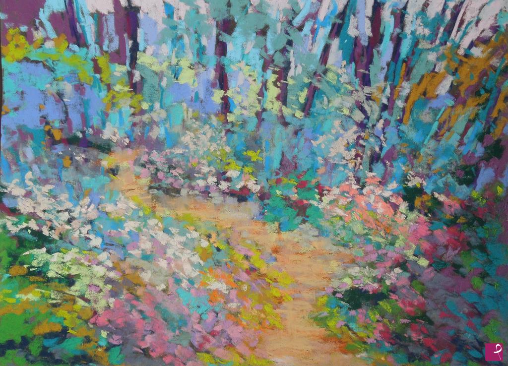 quadri in vendita online - Fiori nella foresta - 188