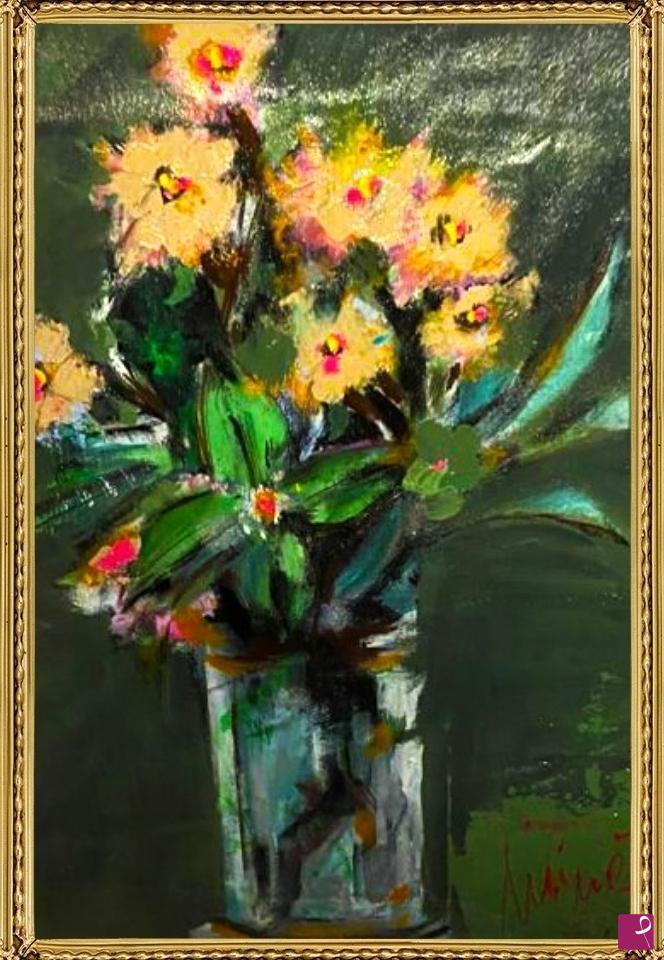 quadri in vendita online - fiori nell'atelièr