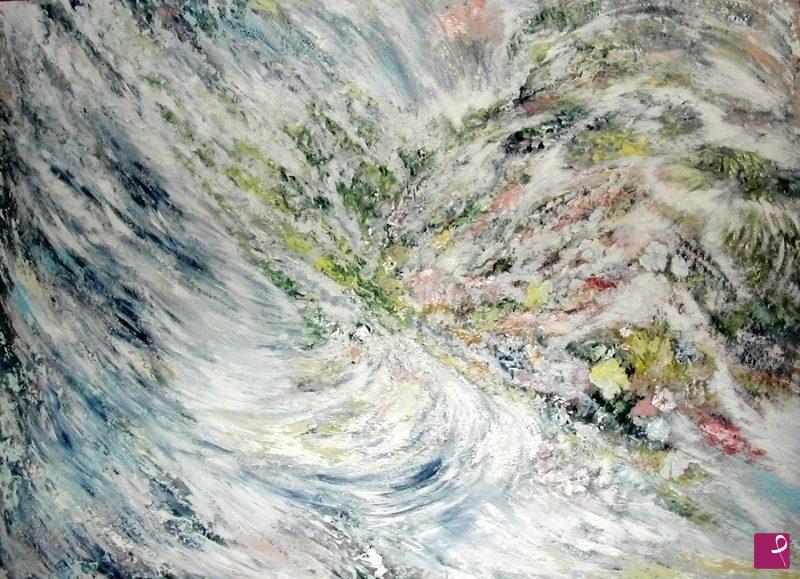 quadri in vendita online - "Fiori nell'Oceano"