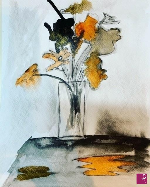 quadri in vendita online - Fiori Ribelli
