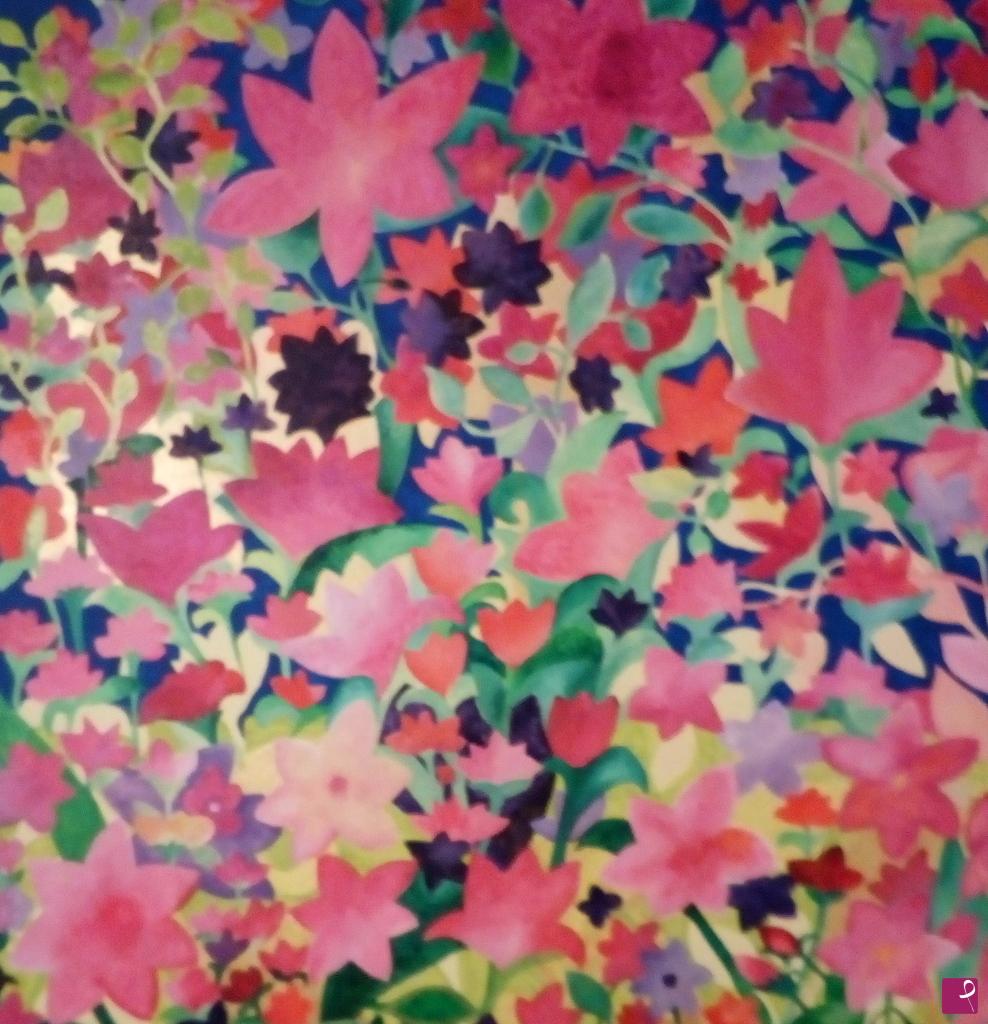 quadri in vendita online - Fiori rosa